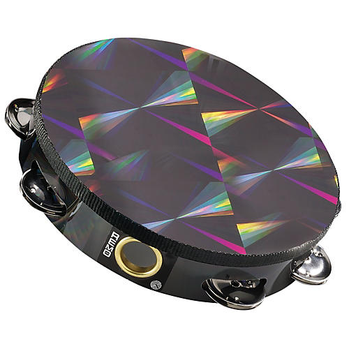 Black Prizmatic Tambourine