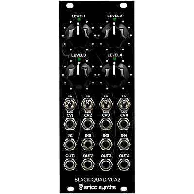 Erica Synths Black Quad VCA2 Eurorack Module