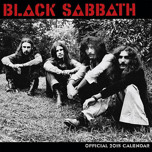 Black Sabbath 2015 Calendar Square 12x12