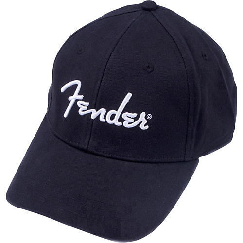 Fender Black Script Logo Cap