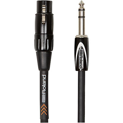 Roland Black Series 1/4" TRS-XLR(Female) Interconnect Cable