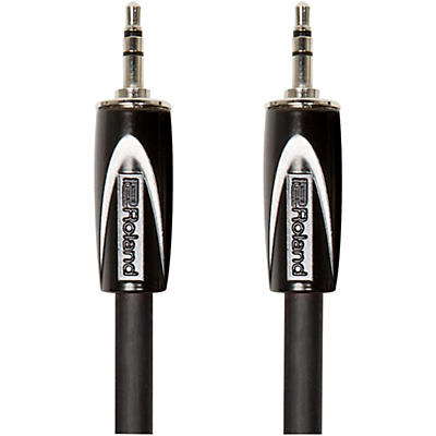 Roland Black Series 3.5mm TRS-3.5mm TRS Balanced Interconnect Cable