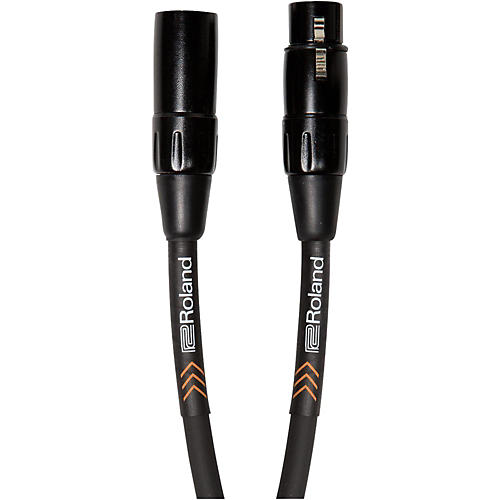 Roland Black Series XLR Microphone Cable 5 ft. Black