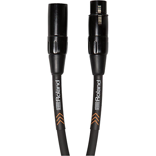 Roland Black Series XLR Microphone Cable 50 ft. Black