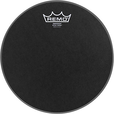 Remo Black Suede Emperor Batter Drum Head