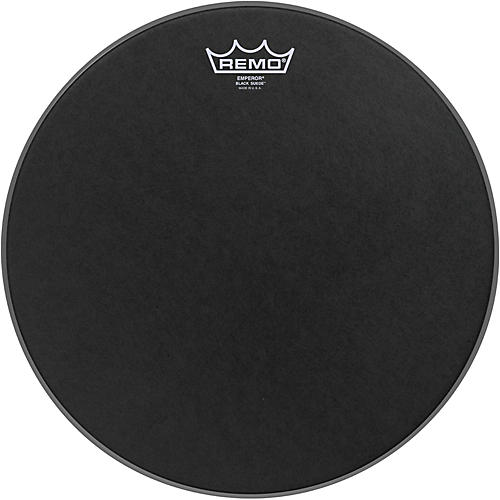 Remo Black Suede Emperor Batter Drum Head 14 in.