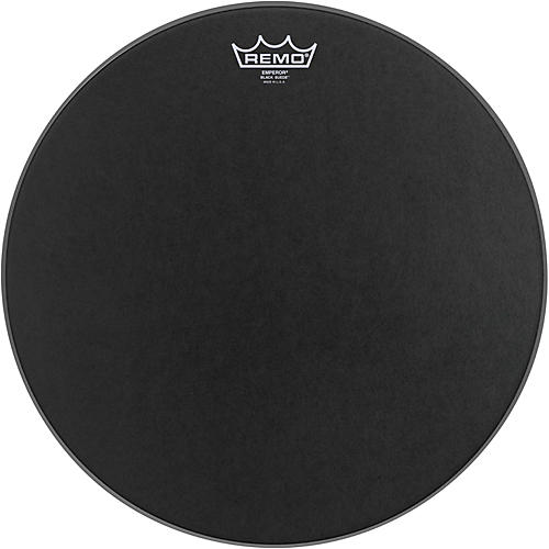 Remo Black Suede Emperor Batter Drum Head 16 in.