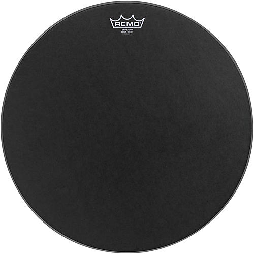 Remo Black Suede Emperor Batter Drum Head 18 in.