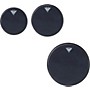 Remo Black Suede Emperor New Fusion Tom Drum Head Pack