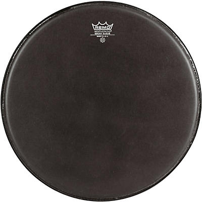 Remo Black Suede Emperor Tenor Drumhead with Crimplock