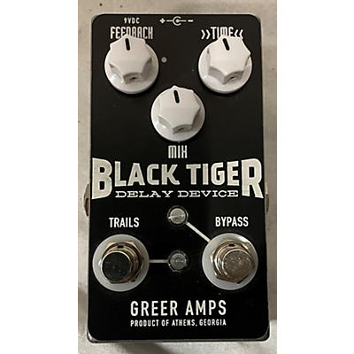 Greer Amplification Black Tiger DELAY DEVICE Effect Pedal