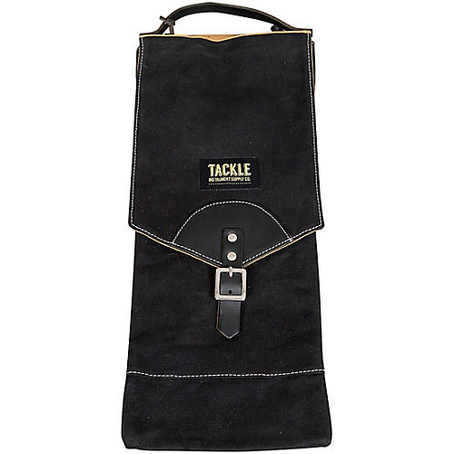 Tackle Instrument Supply Black Waxed Canvas Compact Stick Bag