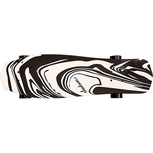 Black & White Swirl Skateboard