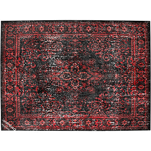 Ahead Armor Cases Black and Red Persian Carpet