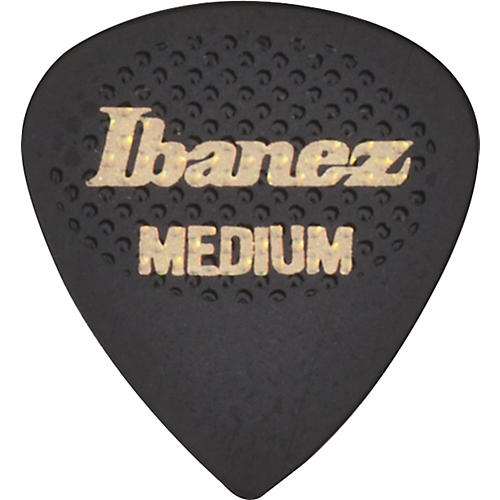 Black and White Rubber Grip Wizard Picks 6-Pack