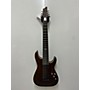 Used Schecter Guitar Research Blackjack ATX Solid Body Electric Guitar Walnut