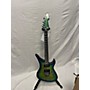 Used Schecter Guitar Research Blackjack Avenger Floyd Rose Solid Body Electric Guitar aqua burst