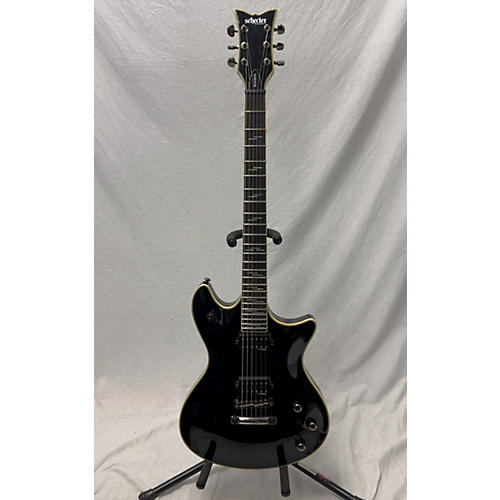 Schecter Guitar Research Blackjack Tempest Solid Body Electric Guitar Black Onyx