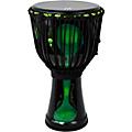 X8 Drums Blackout Lava Lamp Djembe 7 in. Orange Multi Fade10 in. Dark Green Multi Fade