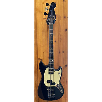 Fender Blackout Mustang Bass Electric Bass Guitar