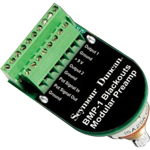 Seymour Duncan Blackouts Modular Preamp | Musician's Friend blackout pre amp wiring 