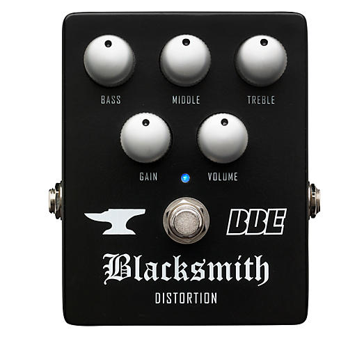 Blacksmith Distortion With 3-Band EQ Guitar Effects Pedal