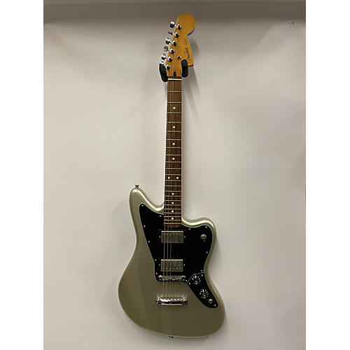 Fender Blacktop Jaguar HH Solid Body Electric Guitar Silver