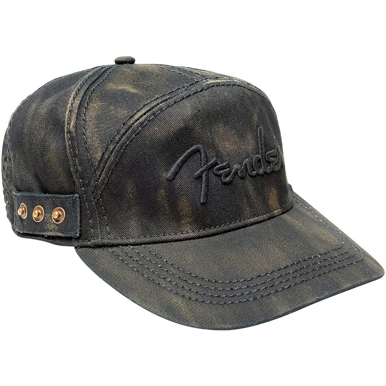 Fender Blackwash Rivets Hat Onesize Musician's Friend