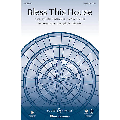 Shawnee Press Bless This House SATB arranged by Joseph M. Martin