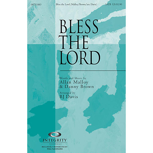 Bless the Lord CD ACCOMP Arranged by BJ Davis