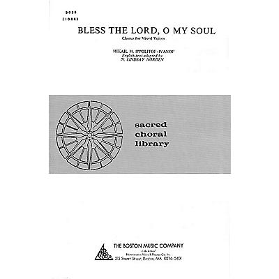 Music Sales Bless the Lord, O My Soul SATB Composed by Mikail M. Ippolitof-Ivanof