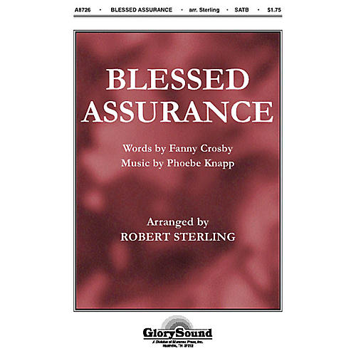 Shawnee Press Blessed Assurance SATB arranged by Robert Sterling