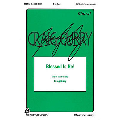 Hal Leonard Blessed Is He! 2-Part