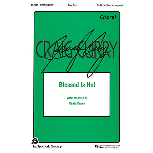 Hal Leonard Blessed Is He! 2-Part