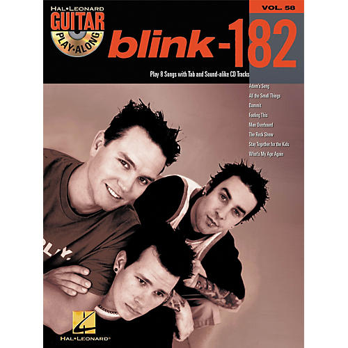 Blink-182 Guitar Play-Along Book with CD
