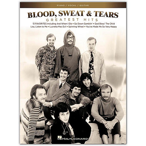 Blood, Sweat & Tears - Greatest Hits for Piano/Vocal/Guitar