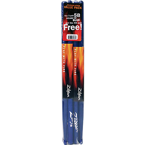 Blue Hickory Drumsticks, Buy 3 Get 1 Free