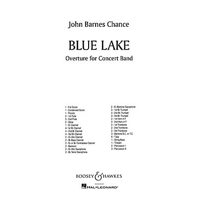 Boosey and Hawkes Blue Lake (Full Score) Concert Band Composed by John Barnes Chance