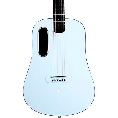 LAVA MUSIC Blue Lava Touch Acoustic-Electric Guitar With Airflow Bag