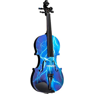 Rozanna's Violins Blue Lightning Series Violin Outfit