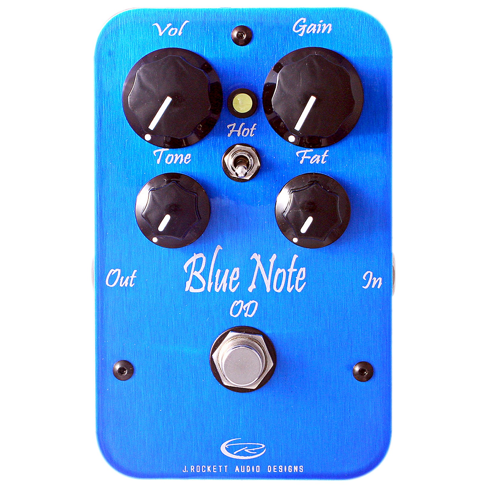 Rockett Pedals Blue Note Overdrive Guitar Effects Pedal | Musician's Friend