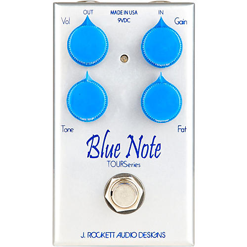 Rockett Pedals Blue Note Tour Low Gain Overdrive Effects Pedal