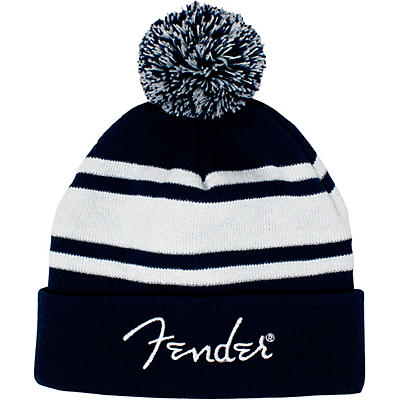 Fender Blue Pom Beanie