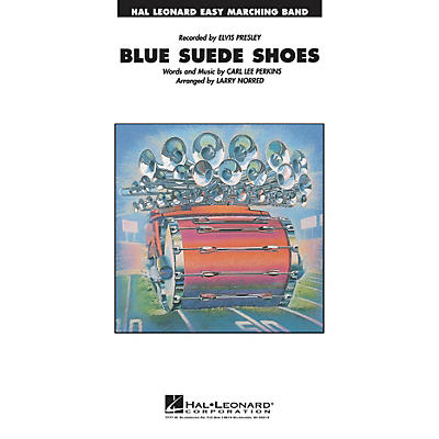 Hal Leonard Blue Suede Shoes Marching Band Level 2-3 Arranged by Larry Norred