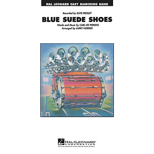 Hal Leonard Blue Suede Shoes Marching Band Level 2-3 Arranged by Larry Norred