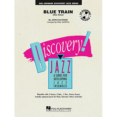 Hal Leonard Blue Train (Blue Trane) Jazz Band Level 1-2 Arranged by Paul Murtha