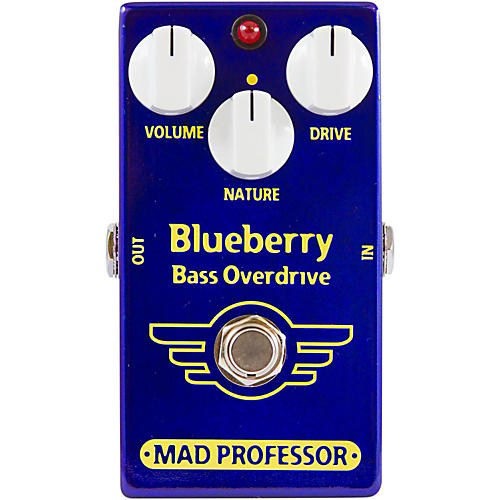 BlueBerry Bass Overdrive Guitar Effects Pedal