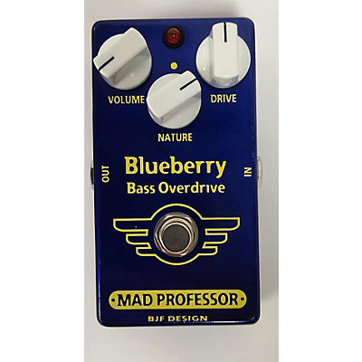 Mad Professor Blueberry Bass Overdrive Bass Effect Pedal