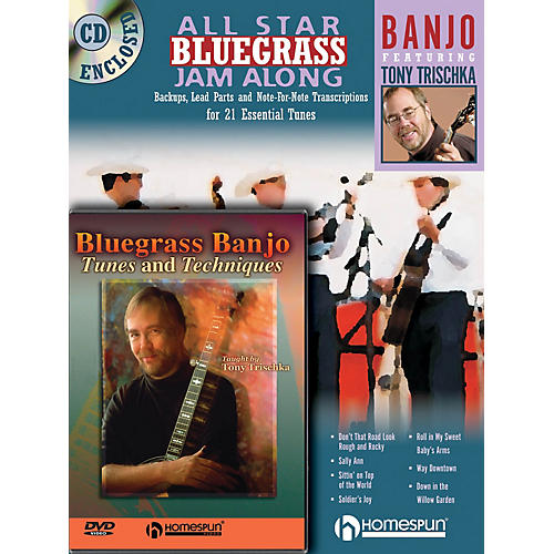 Bluegrass Banjo Pack Homespun Tapes Series Performed by Tony Trischka
