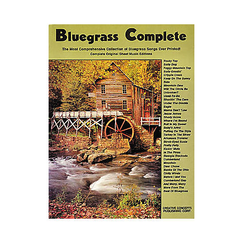 Bluegrass Complete Songbook